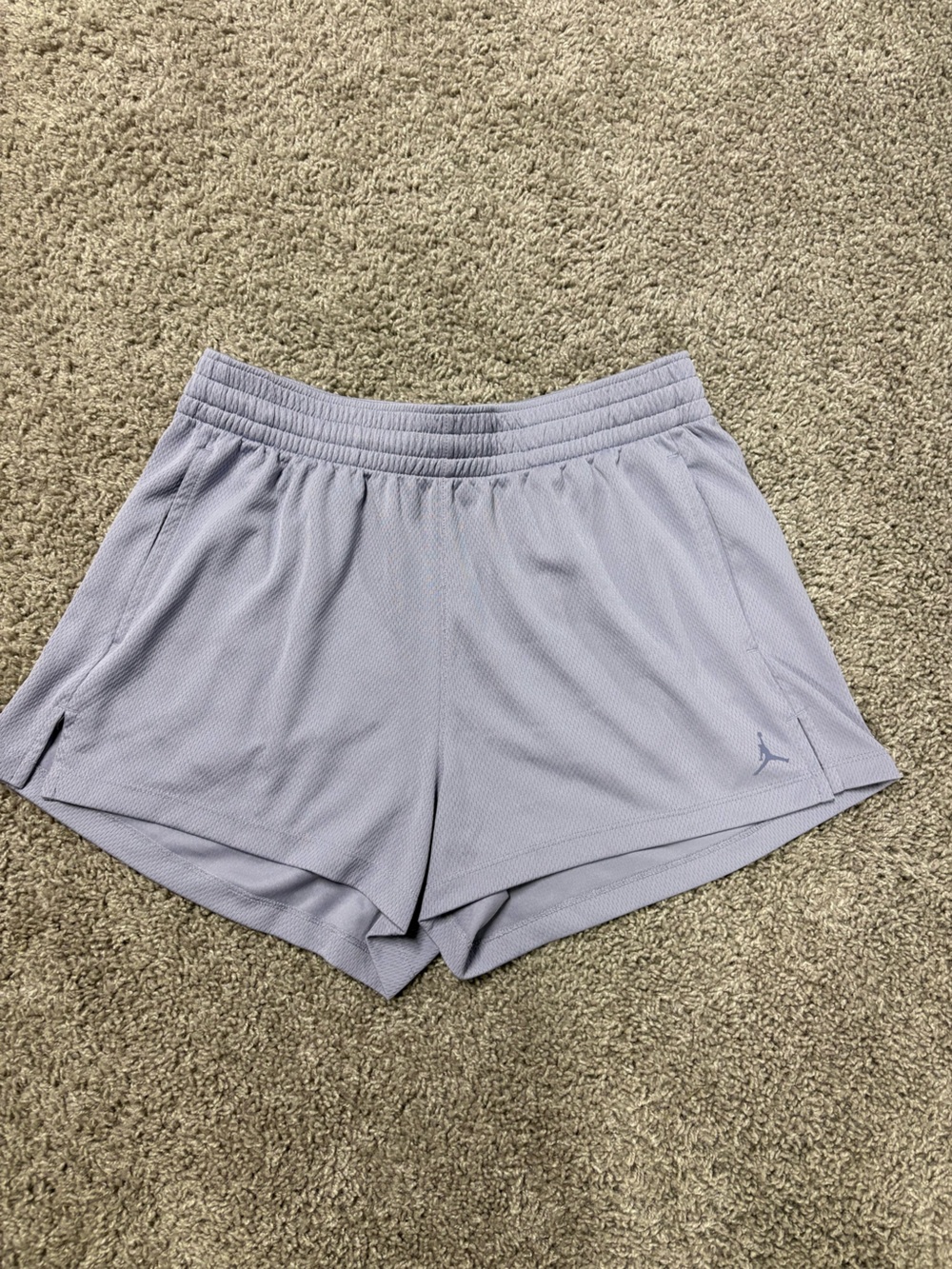 Jordan Women's Light Grey Athletic Shorts